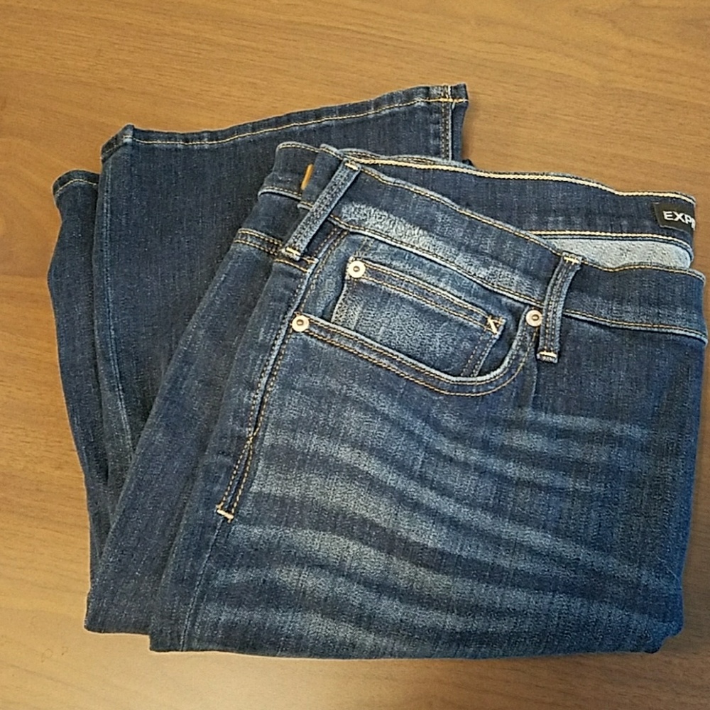 NWOT Express Jeans Barely Boot sz 16